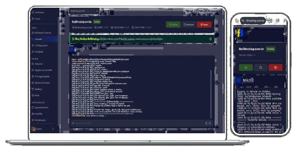 Painel BedHosting